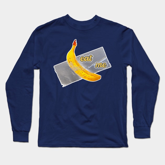 Banana art. Long Sleeve T-Shirt by hipop